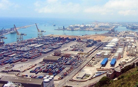 ports de Valence, Barcelone et Carthagène
